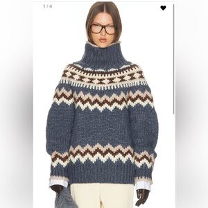 Helsa Asta Fairisle Sweater